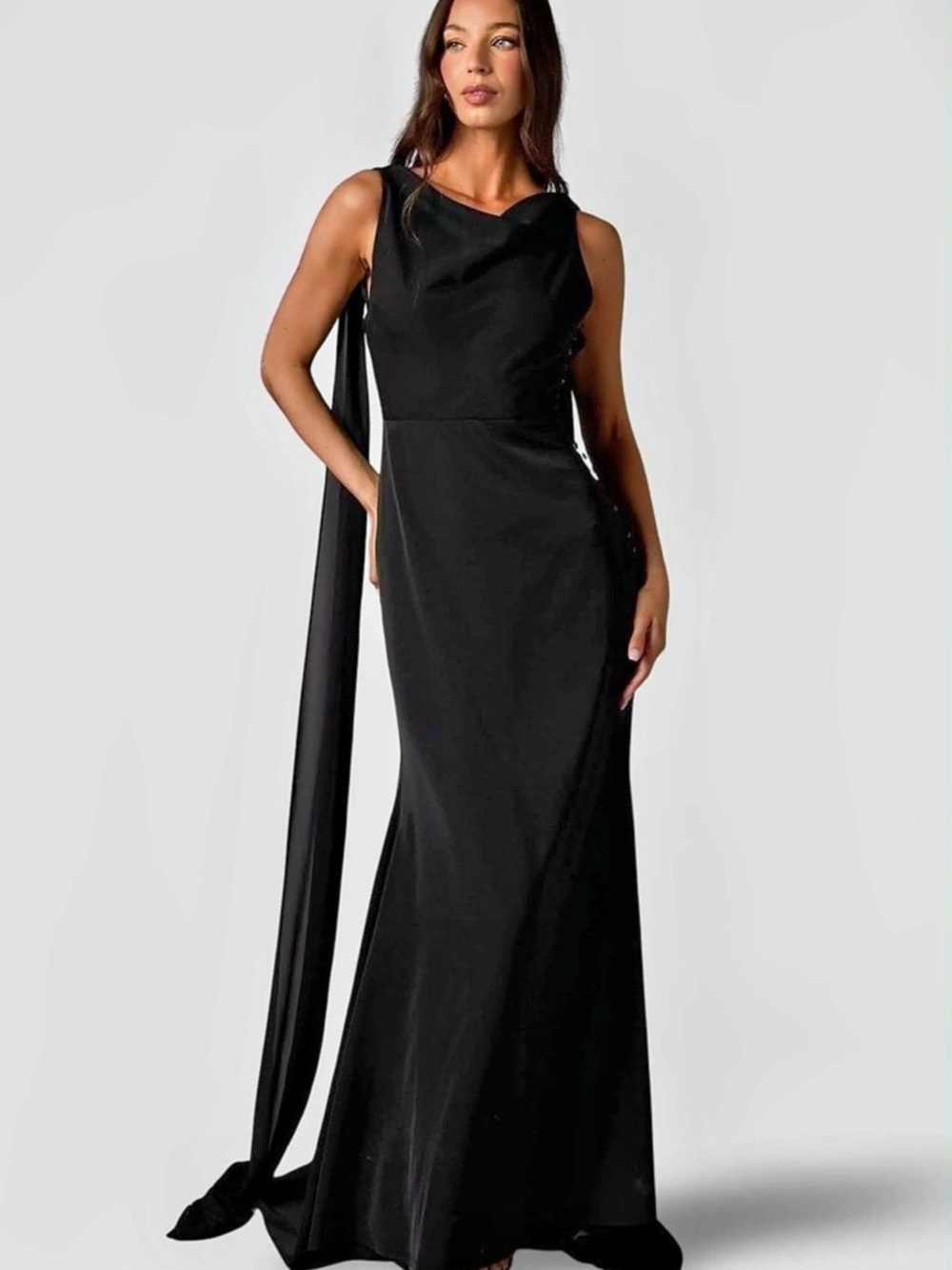 Coast Black Maxi Dress NWT